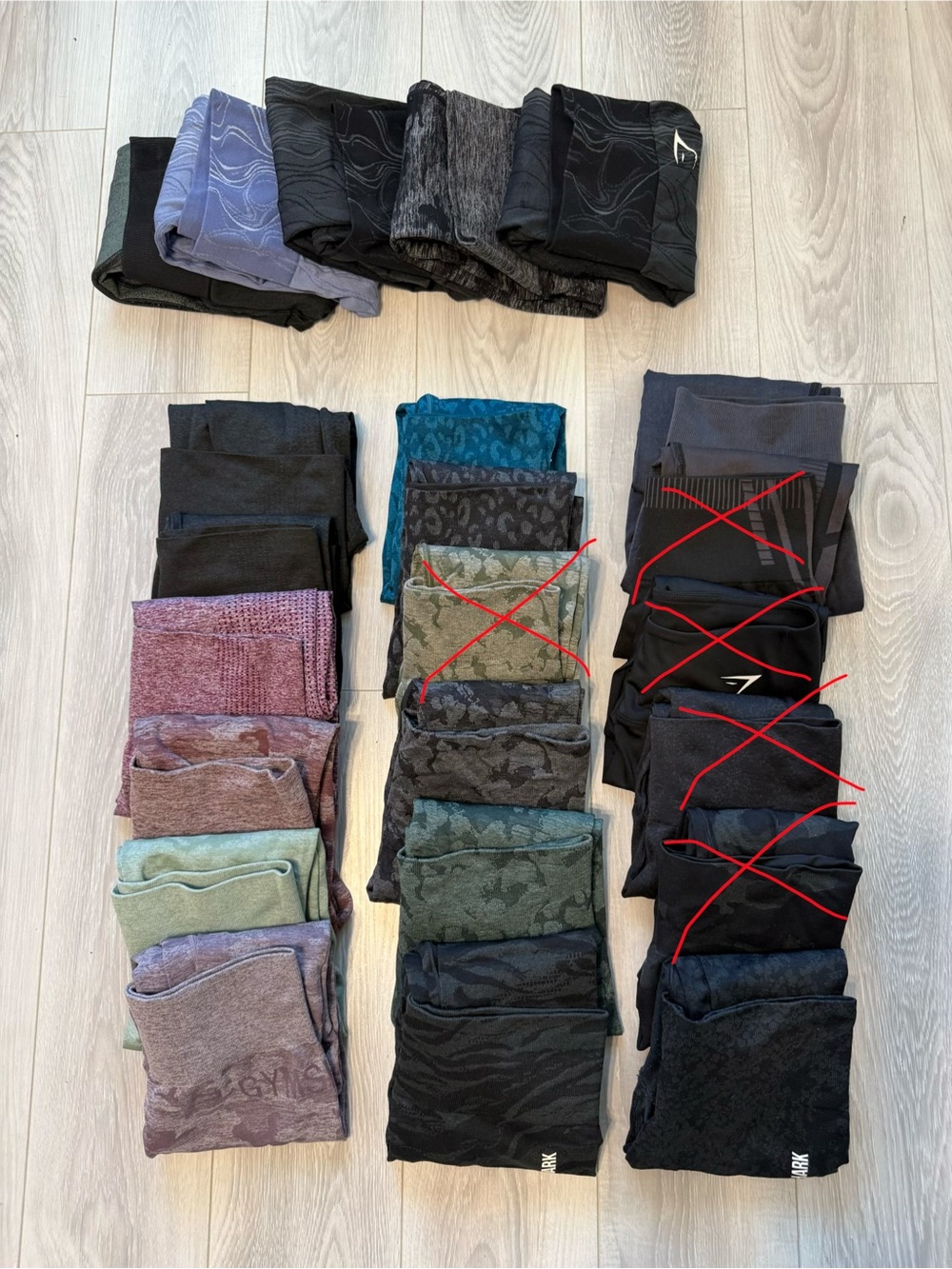 18 Gymshark leggings bundle